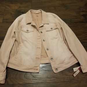 NWT Blush Pink Denim Jacket from Target (Merona)